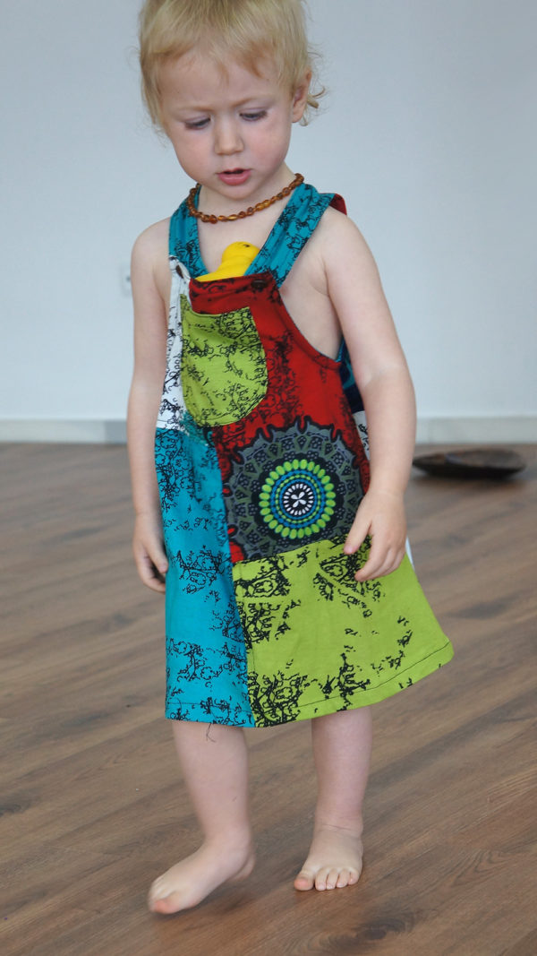 Vestido Cuadros de Colores - Imagen 2