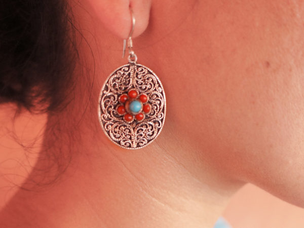 Pendientes Flor