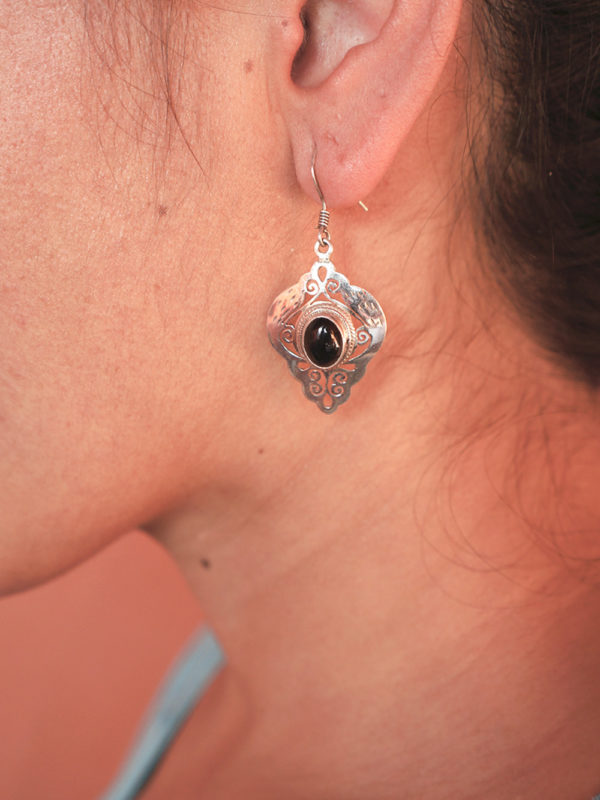 Pendientes Hojas