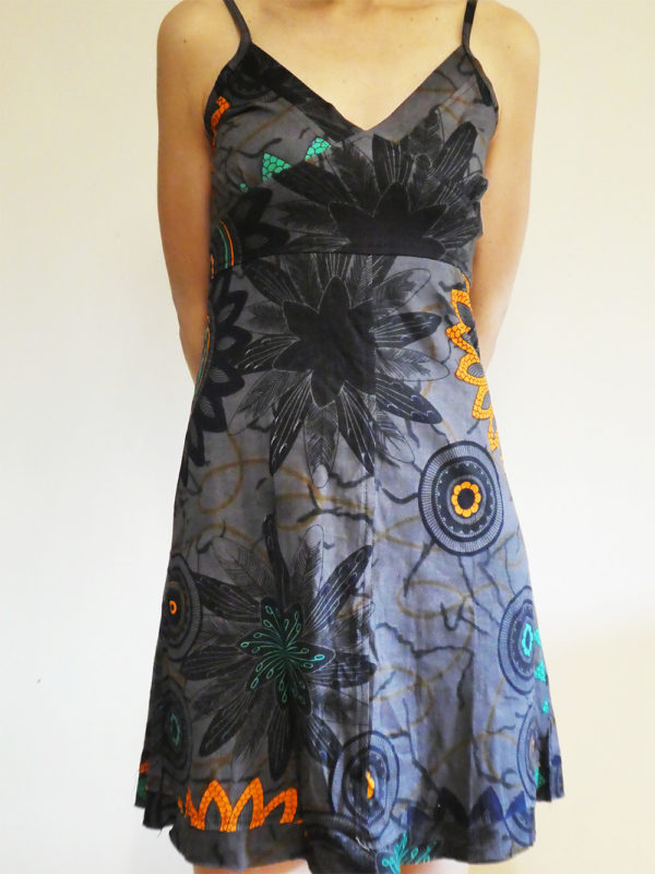 Vestido Azul con Soles - Imagen 2