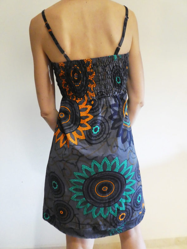 Vestido Azul con Soles - Imagen 3