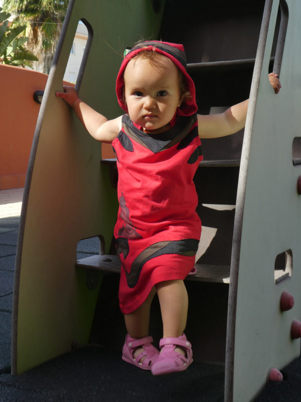 Vestido Buddha Rojo