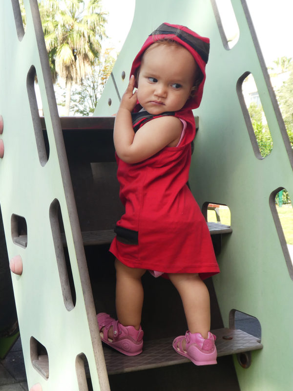 Vestido Buddha Rojo - Imagen 3