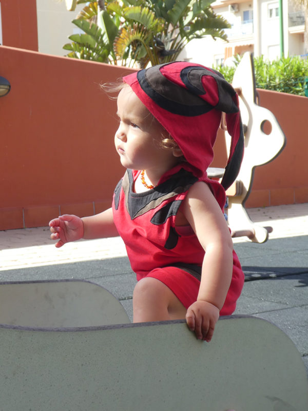 Vestido Buddha Rojo - Imagen 5