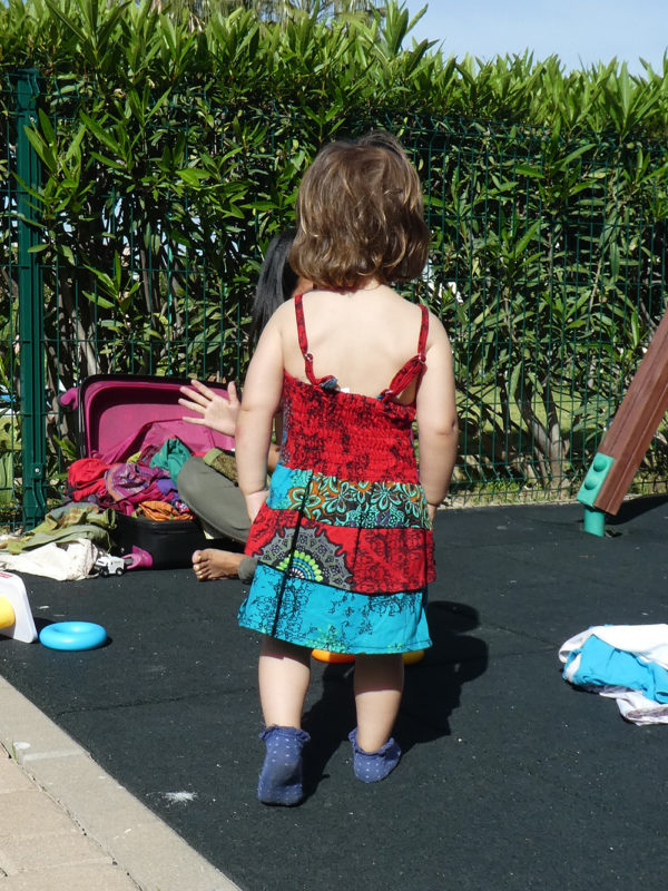 Vestido con Volantes