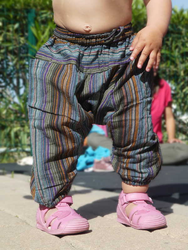 Pantalón Hippy Gris Oscuro - Imagen 2